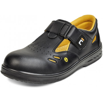 Sandale de lucru Raven ESD O1 SRC, Negre