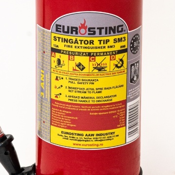 Stingator portativ SM3 cu spuma aeromecanica, 3 litri, focar 5A 55B - Img 3