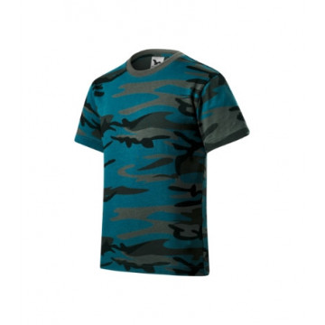 Tricou pentru copii MALFINI Camuflaj - Img 4