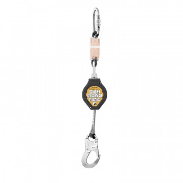 WR 025 - Sistem retractabil anti cadere cu amortizor, carabină AZ 022, 2.35m