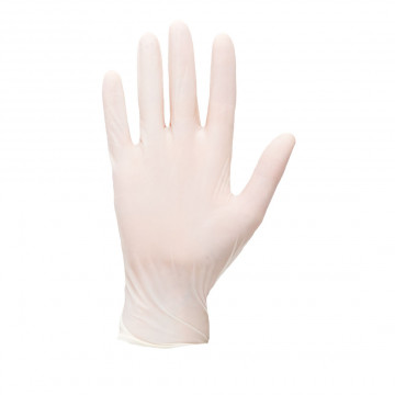 A910 - Manusi de Unica Folosinta Latex, Pudrate, (100buc/set)