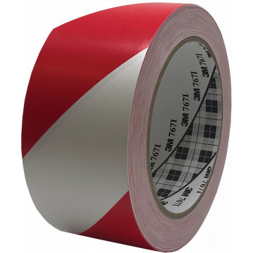 Banda pentru marcare 3M-TASWIN33, alb/rosu