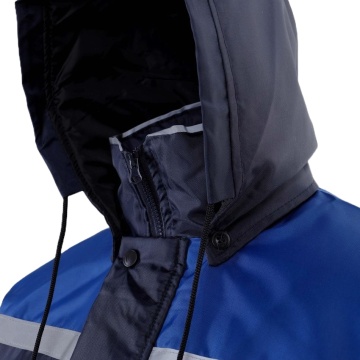 Costum de lucru impermeabil pentru iarnă Collins, bleumarin