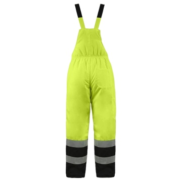 Pantalon de lucru impermeabil pentru iarnă HiVis Collins HV, galben neon