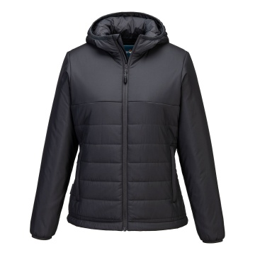 Jacheta de iarna pentru femei S613 Professional, izolata, hidrofuga, cu gluga, 3 buzunare - Img 1