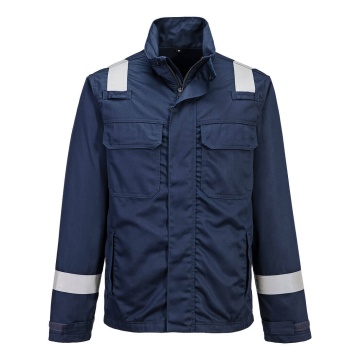 Jacheta de lucru FR609 Bizflame Work+, ignifuga, antistatica, protectie chimica, protectie ARC - Img 1
