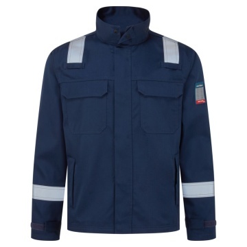 Jacheta de lucru FR741 Bizflame Work+, ignifuga, antistatica, protectie chimica, protectie ARC