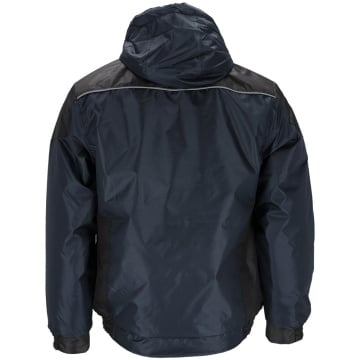 Jacheta de lucru vatuita ASTRAL cu gluga detasabila, interior fleece, buzunare multiple si elemente reflectorizante - Img 2