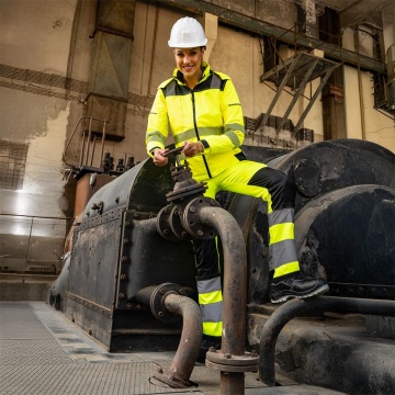 Jacheta de lucru VOLTER Hi-Vis pentru femei, termoizolanta, reflectorizanta, croiala slim - Img 6