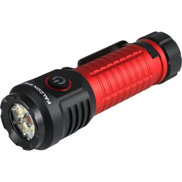Lanterna de mana LED Omega, carcasa din aluminiu, fascicul concentrat
