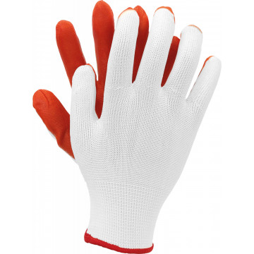 Manusi de lucru acoperite cu latex OX-LATUA WP, 240 perechi