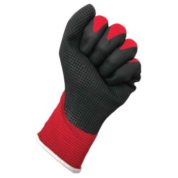 Manusi de protectie MCR Safety GP1005LS, nylon cu latex, aderenta ridicata - Img 2