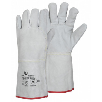 Manusi de sudura Easy Work HBY012, piele naturala, cusaturi din aramida, marimea 10