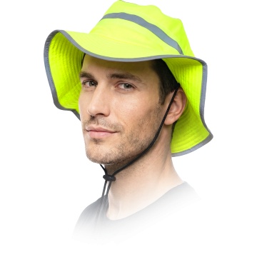 Palarie de soare HATVIS, cu boruri largi, snur reglabil si elemente reflectorizante