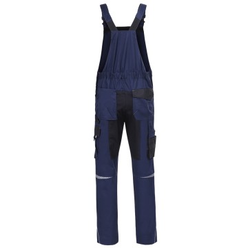Pantaloni cu pieptar Prisma Spandex, bleumarin/negru - Img 2