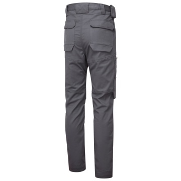 Pantaloni de lucru cargo KA323, bumbac elastic, 8 buzunare - Img 9