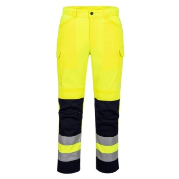 Pantaloni de lucru Hi-Vis T143 cu panouri mesh, stretch, ventilati