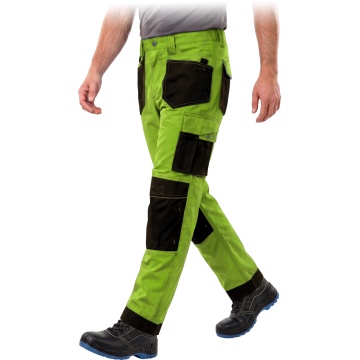 Pantaloni de lucru in talie Formen, buzunare multiple, suport genunchiere, elemente reflectorizante - Img 8
