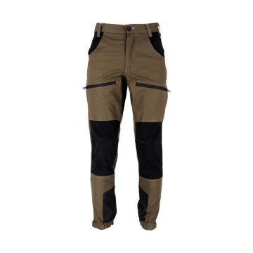Pantaloni de lucru in talie HOBBER, insertii elastice, buzunare cu fermoar, material Canvas si Oxford 600D - Img 6