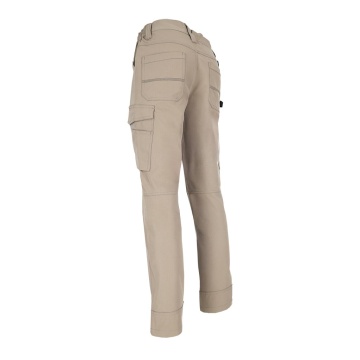 Pantaloni de lucru in talie Novento, pentru barbati, din poliester 2-Way Stretch Rip-Stop, pentru constructii si industrie - Img 7