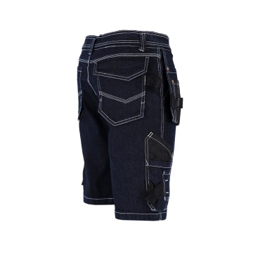 Pantaloni de lucru scurti JEANS415-TS, talie elastica, buzunare pentru unelte, insertii Cordura - Img 9