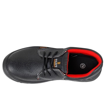 Pantofi de lucru Toledo BS Low O1, fara bombeu, piele, de vara, brant antistatic si detasabil, negri - Img 6