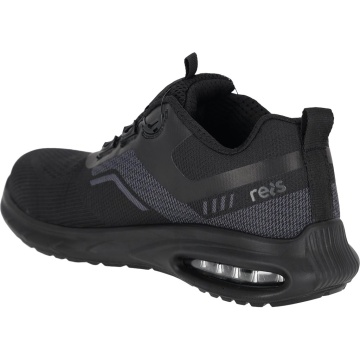 Pantofi de protectie barbati, Wing-P S1P, usori, cu bombeu metalic, talpa antiderapanta, negri - Img 6