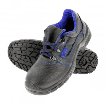 Pantofi de protectie Gorun S1 SRC, piele bovina, bombeu metalic, talpa antiderapanta