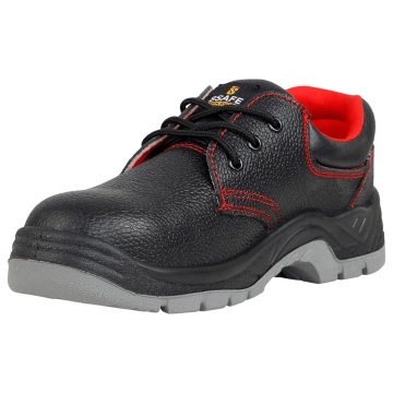 Pantofi protectie Toledo BS Low S1, din piele, bombeu metalic, brant antistatic si detasabil, de vara, negri - Img 3