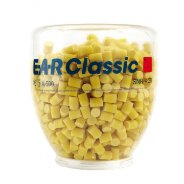 Rezerva container antifoane E.A.R. Classic One Touch, 500 perechi