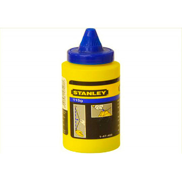 Rezerva praf de creta Stanley 1-47-403, albastra, 115 g, pentru sfoara de trasat