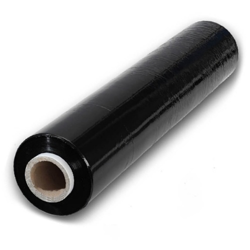 Folie Stretch pentru Ambalare – 2.4 Kg Net, 23µm, Neagră
