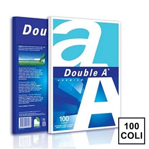 Hârtie Copiator A4, Double A, Premium, Clasa A, 80g/mp, 100Coli/Top