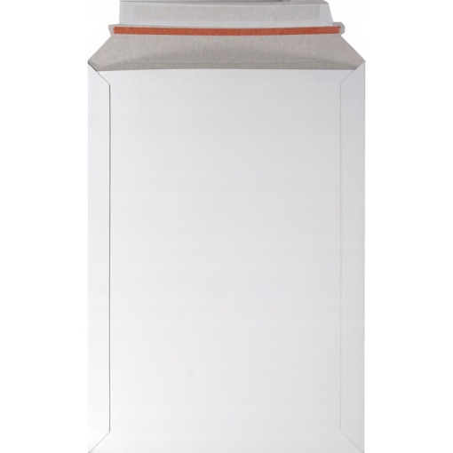 Plic Cartonat B5, 214x269mm, Autoadeziv, Bandă Desigilare, Alb