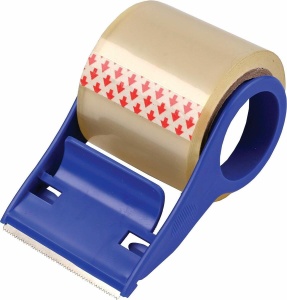 Bandă Adezivă pentru Ambalare cu Dispenser 48mm/25 Metri, Transparent