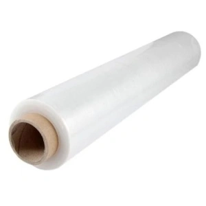 Folie Stretch pentru Ambalare – 1.3 Kg Net, 23µm, Transparentă