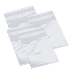 Pungi cu Fermoar Ziplock, Polietilenă, 40µm, 100/Set