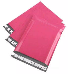 Plicuri pentru Curierat 260x350+50mm, Polietilenă, Fucsia, 50Buc/Set