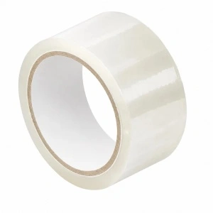 Bandă Adezivă pentru Ambalare, Silențioasă, 48mm/60 Metri, Acril, Transparent