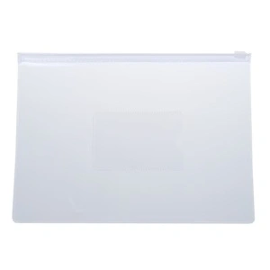 Pungi Reutilizabile cu Zip și Cursor, Polietilenă, 70µm, 50Buc/Set