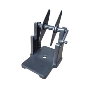 Suport Universal pentru Role Etichete – Compatibil cu Imprimante Termice, Plastic, Negru