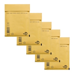 Plic Antisoc C13 cu Bule de Aer, 170x225+50mm, Autoadeziv, Culoare Natur