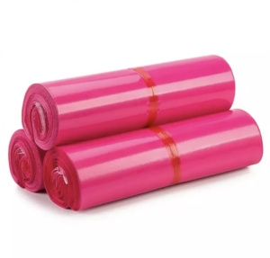 Plicuri pentru Curierat 240x320+50mm, Polietilenă, Fucsia, 50Buc/Set