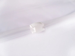 Pungi Reutilizabile cu Zip și Cursor, Polietilenă, 70µm, 50Buc/Set