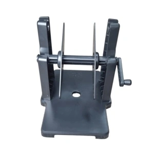 Suport Universal pentru Role Etichete – Compatibil cu Imprimante Termice, Plastic, Negru