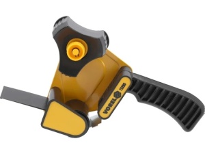 Dispenser Manual Vorel pentru Bandă Adezivă 50mm/120 Metri, Plastic, Galben/Negru