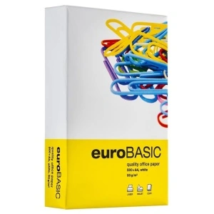 Hârtie Copiator A4, euroBASIC, 80g/mp, 500Coli/Top