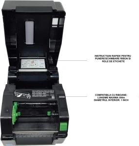 Imprimantă Termică Etichete TSC TE200, 203 DPI, USB – Compactă și Fiabilă