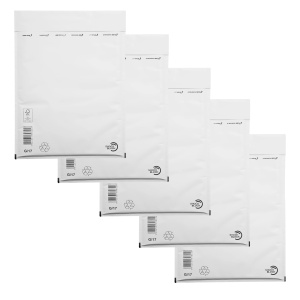 Plic Antisoc G17 cu Bule de Aer, 250x350+50mm, Autoadeziv, Culoare Alb