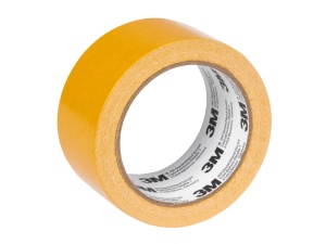 Bandă Adezivă 3M Carpet Tape, 50 mm x 15 Metri, Galben, Pentru Mochetă